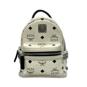MCM Stark Bebe Boo Backpack Visetos